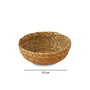 Aberto Design Juego de 2 Cestas de Yute Beige de 13 x 13 x 5 pulgadas